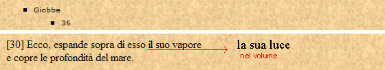 Cos nella Bibbia CEI 1971