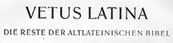 Vetus latina