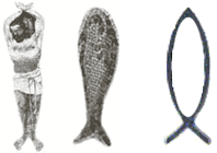 Il simbolo nascosto nel pesce catacombale