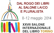 Vaticano, Cupolone, Salone del Libro  2014. Dal rogo dei libri al Salone laico, libero e pluralista. Emissione francobollo, Emissione filatelica Vaticano