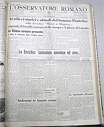 Osservatore Romano del 16 7 1961