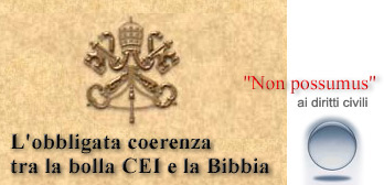 La bolla CEI: non posumus sui diritti civili