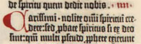  Il testo della Bibbia "Volgata" - Stampa Gutenberg 