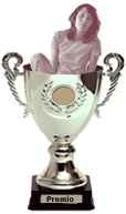 La donna = coppa premio
